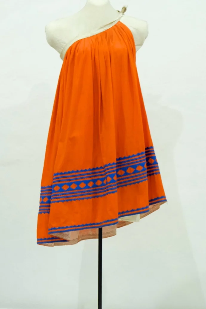 Falda de uso cotidiano de mujer de Xochistlahuaca