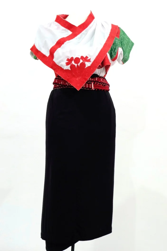 Conjunto cotidiano de mujer de Acaxochitlán